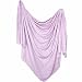 Large Premium Knit Baby Swaddle Receiving Lavendar Blanket "Lily" by Copper Pearl