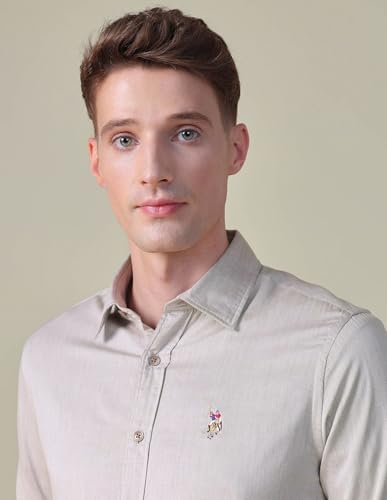 Image of U.S.Polo Association Men's Twill Tailored Fit Shirt