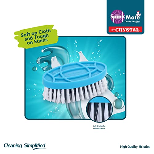 Image of Sparkmate by Crystal Set of 3 Brush (Oval + Iron + Easy Cloth Brush)