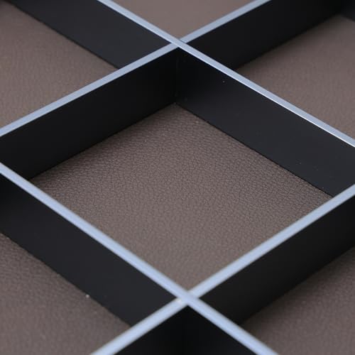 Image of Metal Modular Wardrobe Pull Out Jewellery /Hankeys /Ties /Watches Organiser Tray For Modular Wardrobes, COFFEE STEEL FINISH (900 MM)
