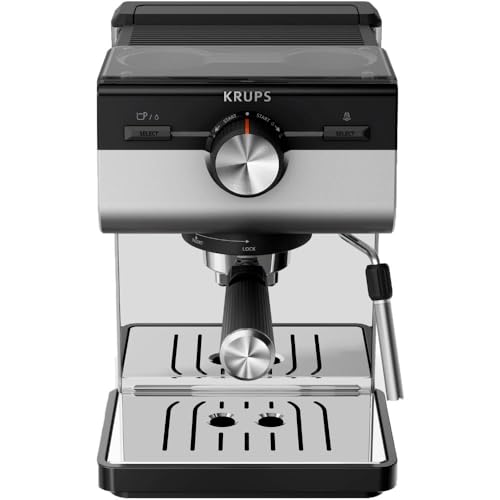 Krups Machine à expresso Authentic+ XP384E10-1450W - 15 bars - Argenté