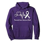 Photo Gallery supporto per la sensibilizzazione alla lotta contro il cancro al pancreas, nastro viola felpa con cappuccio Photo Gallery supporto per la sensibilizzazione alla lotta contro il cancro al pancreas, nastro viola felpa con cappuccio