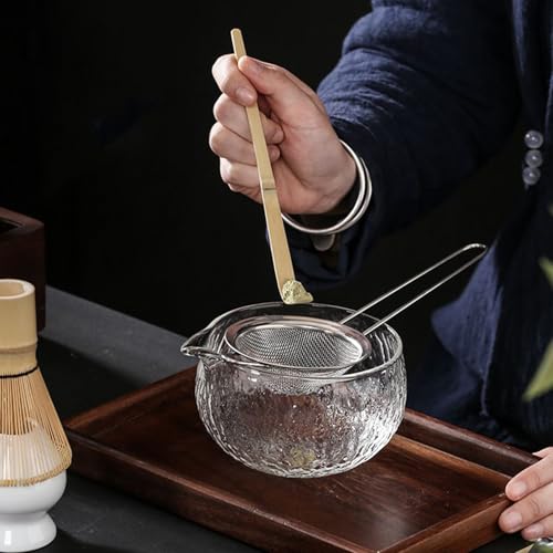 Ustensiles de fabrication de thé traditionnels et set de matcha avec bol - 3