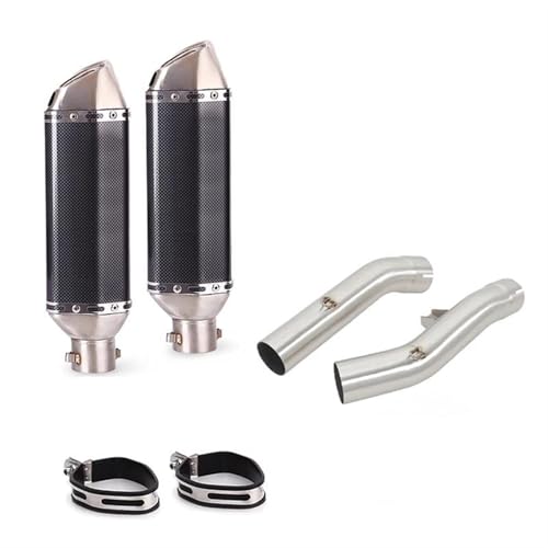Tuyau de liaison 51mm pour Yamaha FJR 1300 avec DB killer