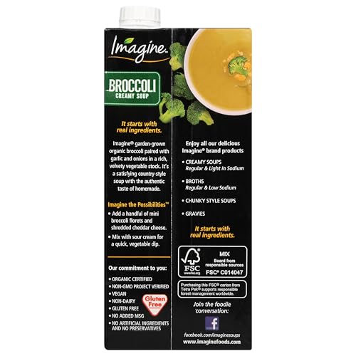 Image of Imagine Organic Creamy Broccoli Soup 32 oz