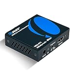 OREI 4K HDMI to Analog Audio Decoder, Premium Digital to Analog Converter