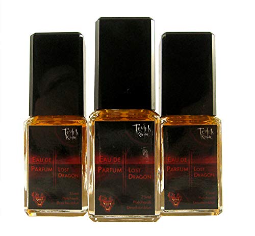 Patchouli Lost Dragon lot de 3 boites parfum 25 ml eau de toilette boisée pour homme et femme