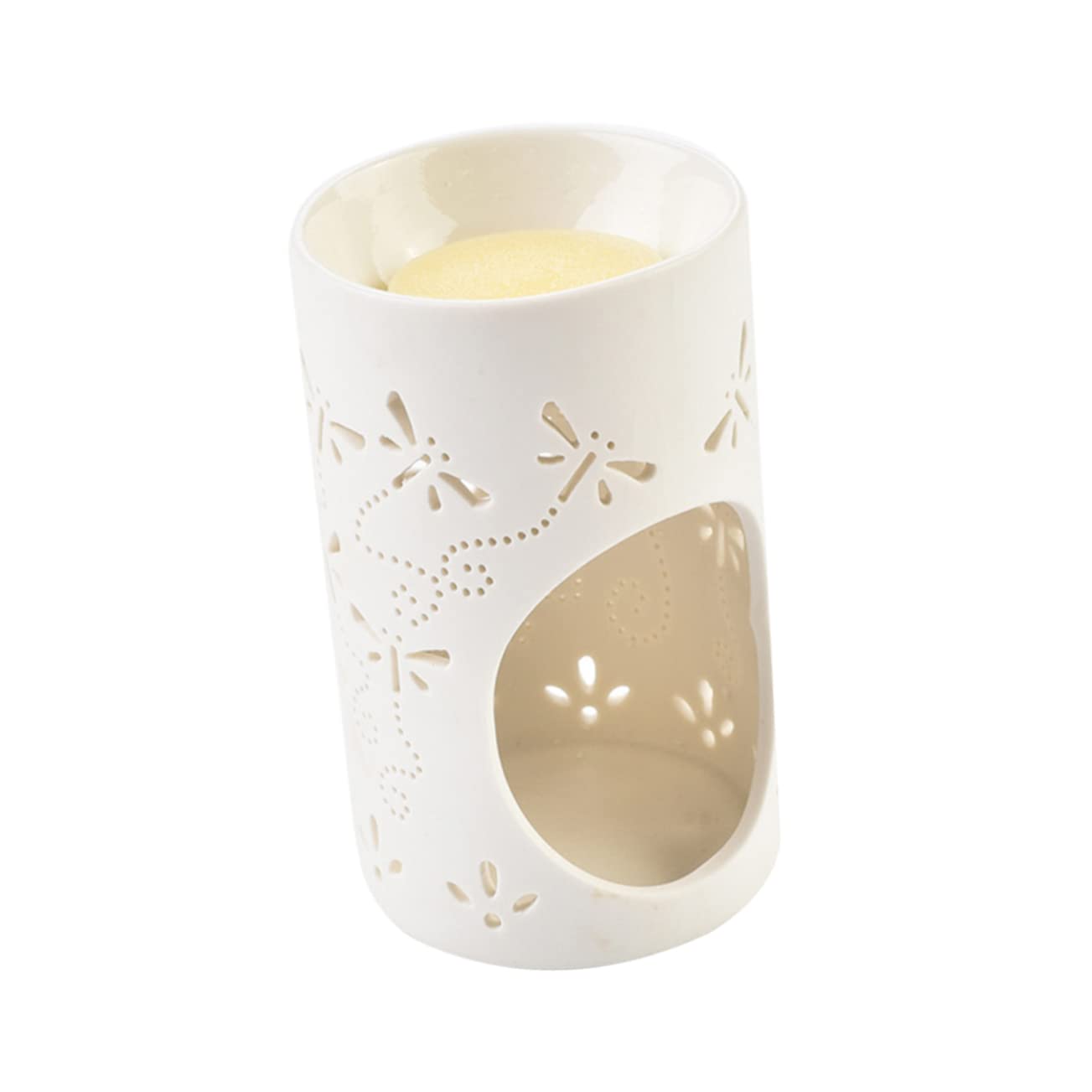 Brûleur d'huiles essentielles libellule pour une ambiance zen dans votre jardin