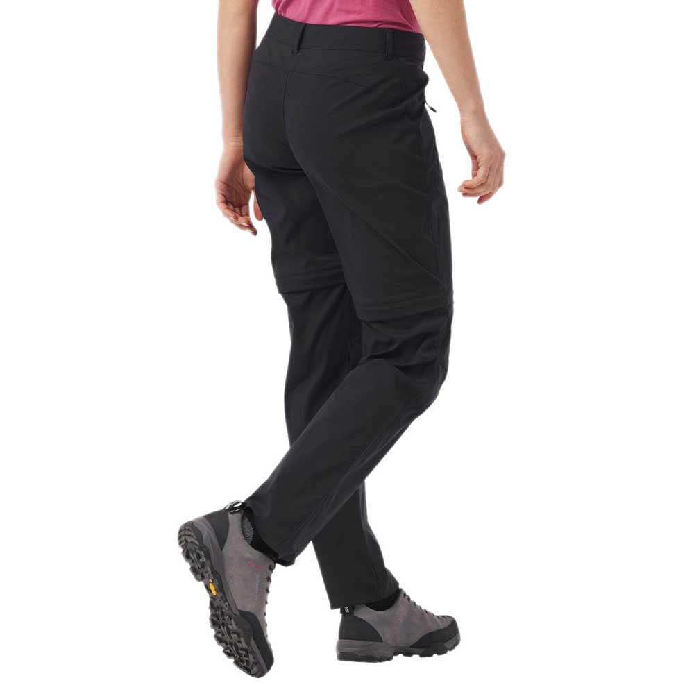 Odlo Wedgemount_560431 - Pantalones de Senderismo con piernas Desmontables Mujer