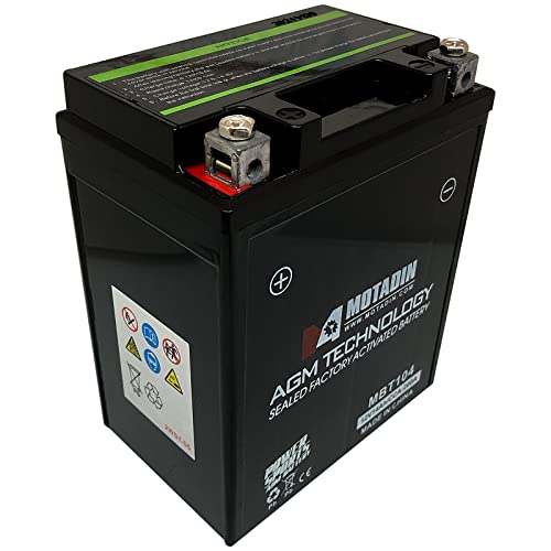 Motadin AGM Battery for Yamaha YFM200/225/250/350 (85-95)