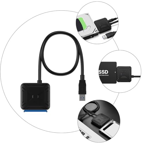 Cable adaptador TEHAUX USB 3.0 a Serial Ata para disco duro 3.5/2.5 miniatura 5