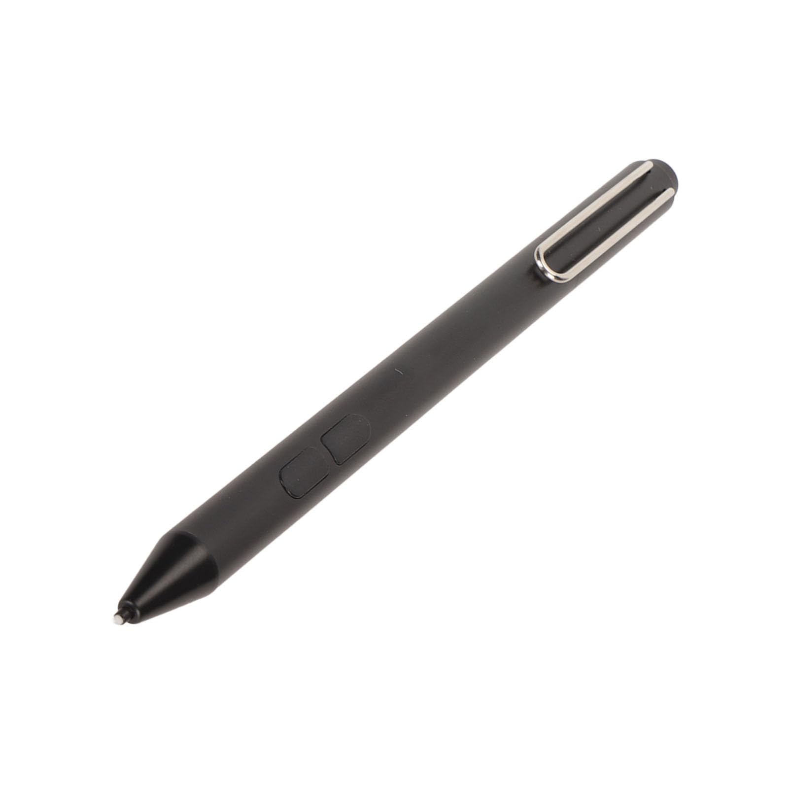 Jiawu Penna Stilo MPP2.0, sensibilità Alla Pressione di Inclinazione 4096 Livelli Tecnologia MPP 2.0 Penna Stilo per, per con 4 Pennini Intercambiabili 2 Pulsanti per Pro (BLACK)