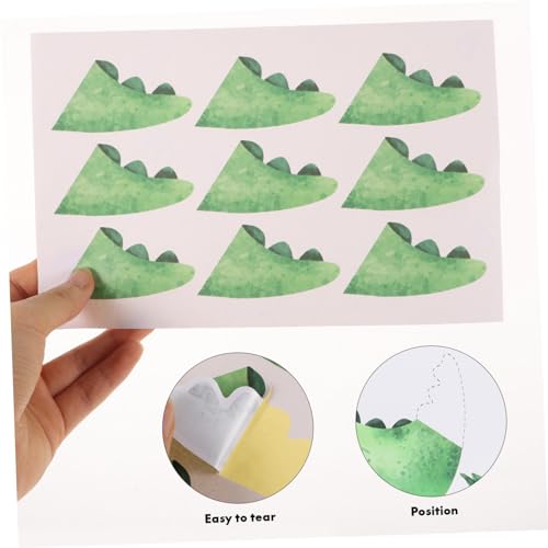 5 autocollants muraux dinosaure Cabilock pour chambre enfant - 7