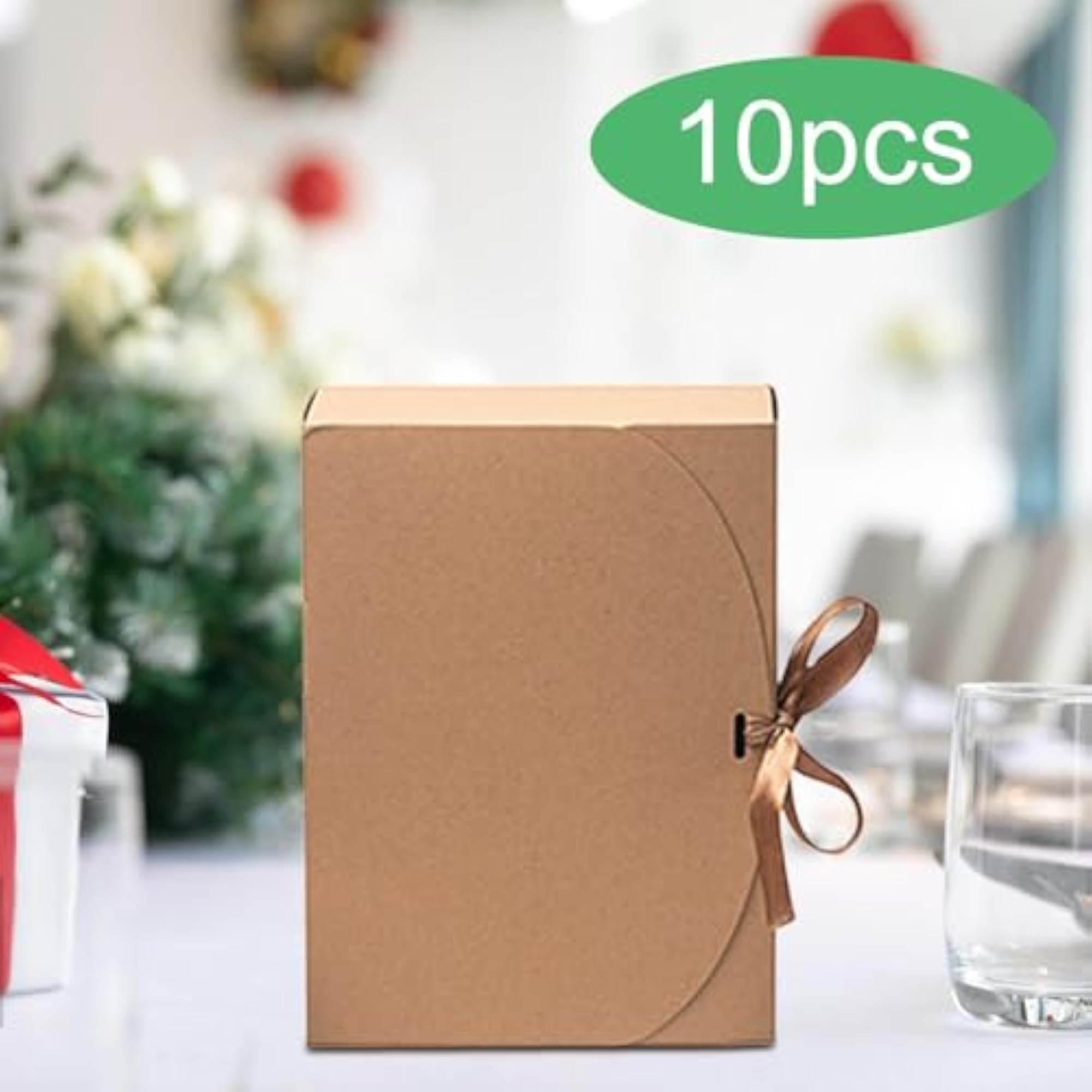 10x Gift Boxes with Lids, Portable