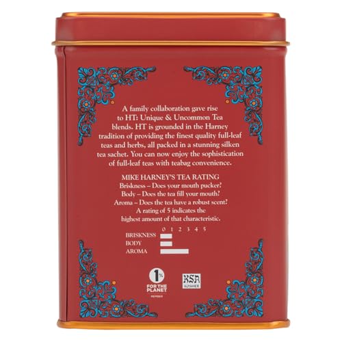 Image of Harney & Sons African Autumn Rooibos Tea, HT Line, 20 sachet tin (Pack of 2)