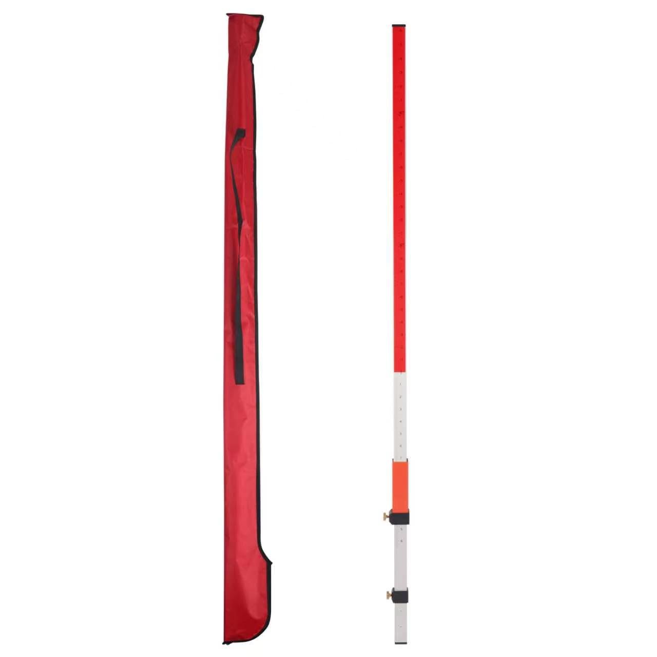 Laser Grade Rod, Livello Laser Suit per Rotary Laser Livello Grado Rod Con Quick Lock Alluminio Rod to Measure