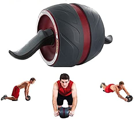 ULTIMAXAb Power Wheel Roller Crossfit Home Gym Abdominal Exercise Workout Equipment for Body Building Fitness Muscle Trainer Multi color
