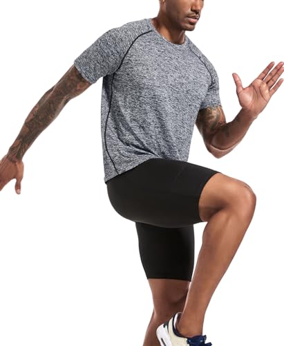 Image of Boyzn 1 or 3 Pack Men's Workout Running Shirts, Dry Fit Moisture Wicking T-Shirts, Sports Gym Athletic Short Sleeve Shirts