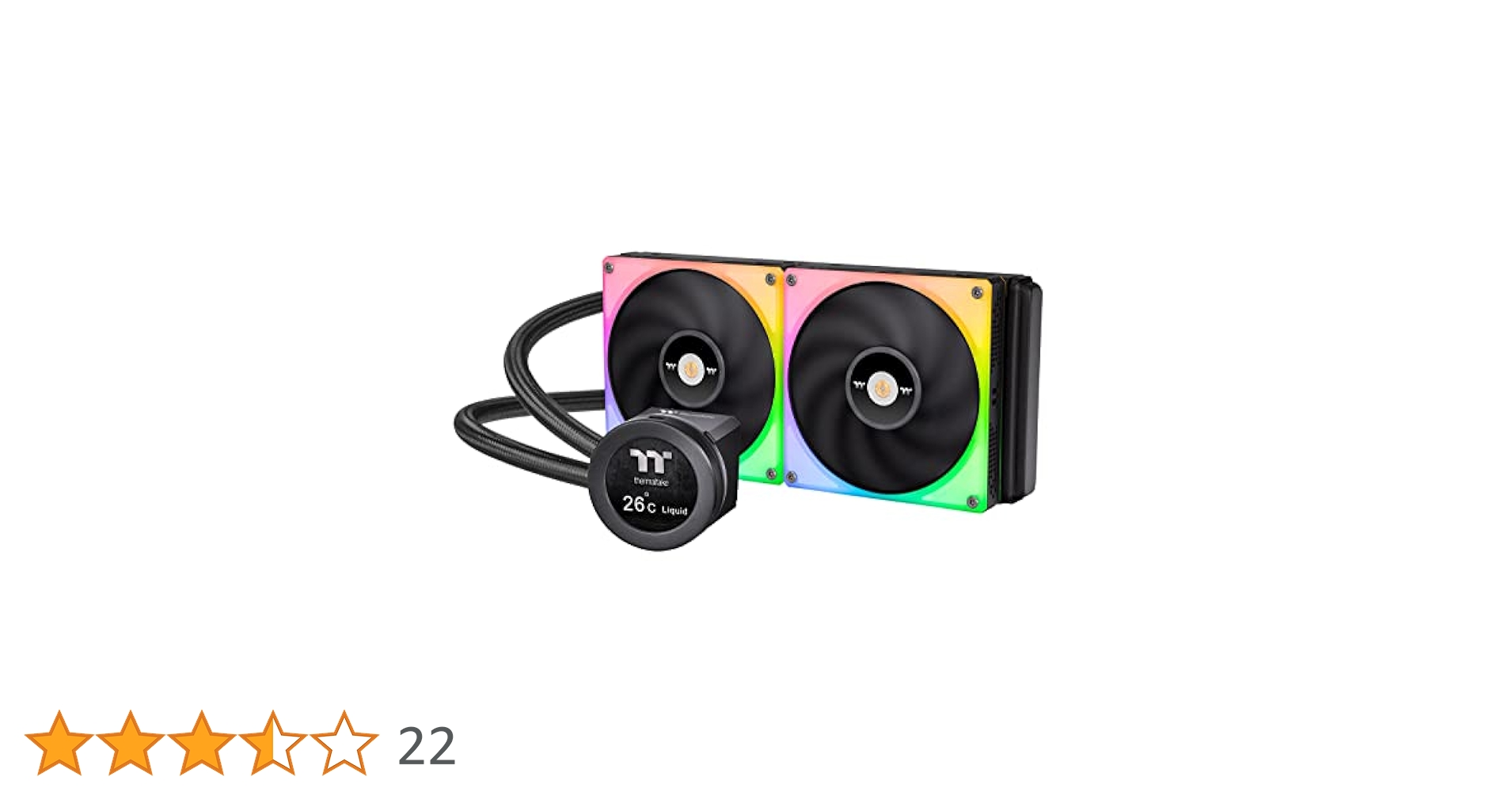 PC用ファン・クーラー Thermaltake ToughLiquid Ultra 280 RGB Amazon | Thermaltake TOUGHLIQUID Ultra 280 RGB 簡易水冷CPU