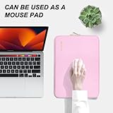 ARVOK 15 15.6 16 inch Laptop Sleeve Case,Waterproof Notebook Cover for MacBook Air 15 MacBook Pro 15 16 inch, Computer Carrying Bag for HP ThinkPad Dell Lenovo Asus Acer MSI, Pink - Image 6