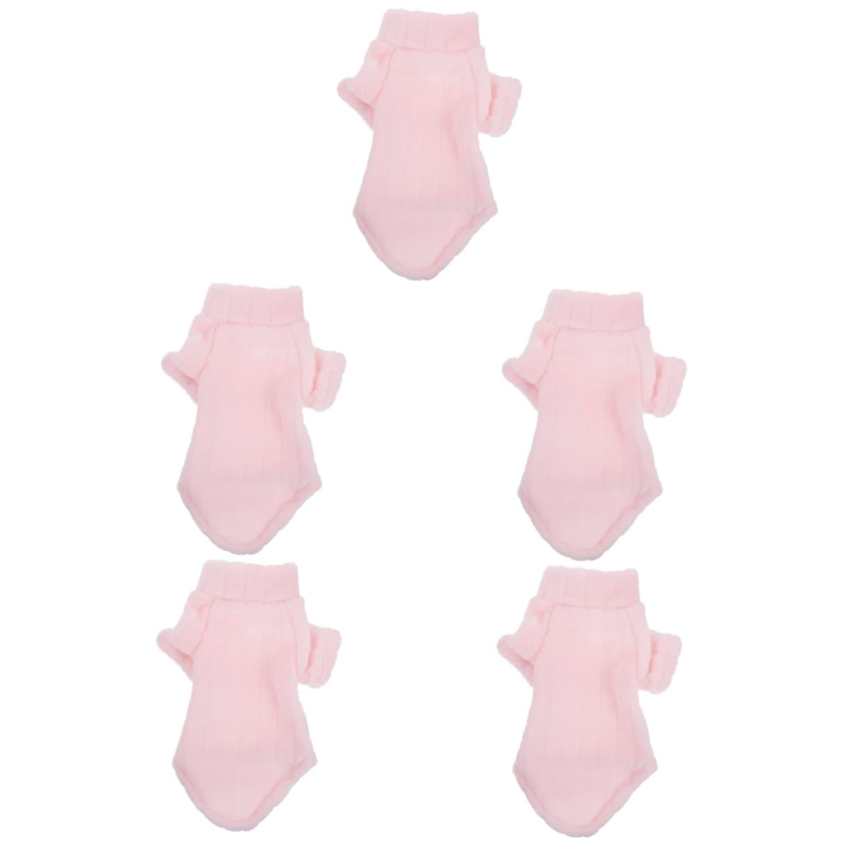 Yardwe 5pezzi Cappotto Invernale Per Gatti Senza Pelo Felpa Calda e Morbida Per Animali Domestici Abbigliamento Per Gatti e Cani Taglia Xs Per Foto e Comfort Durante Inverno