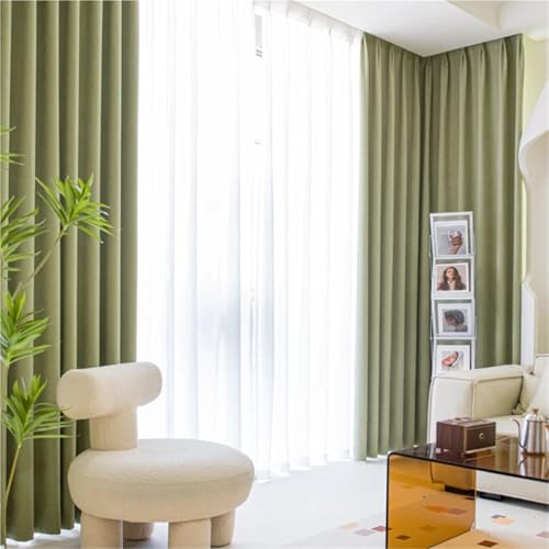Rideau pare-soleil thermique contre lumière et vis-à-vis salon