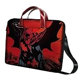 Batman Laptop Case Bag, 14 inch Computer Bag Compatible with MacBook, HP, Dell, Lenovo, Asus, Acer, Water Resistant Superhero Messenger Shoulder Sleeve with Strap – Ideal Gift for Teens & Adults