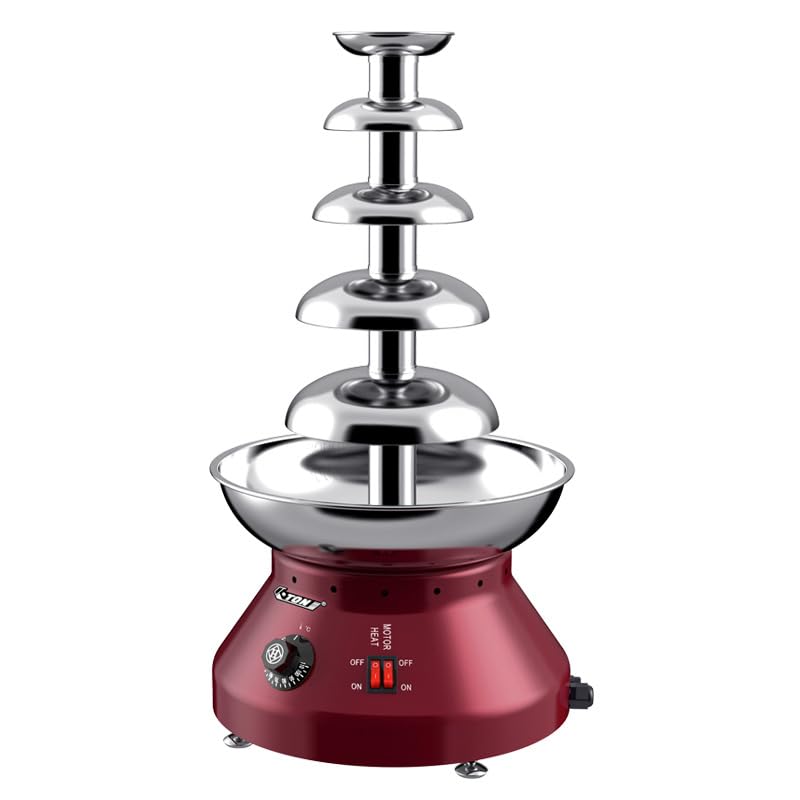 Big Chocolate Fondue Fountain Machine for Candy Butter Cheese