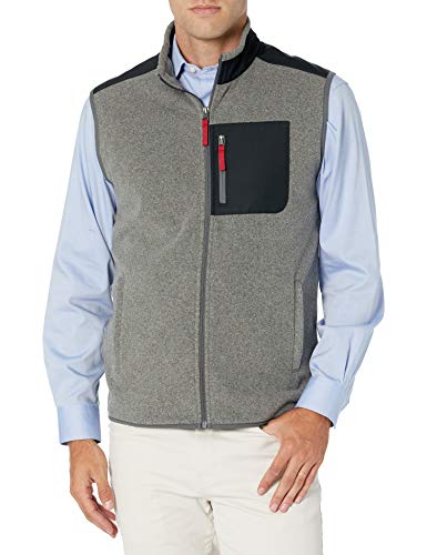 Image of Amazon Essentials Men's Full-Zip Polar Fleece Insulated Vest (Available in Big & Tall)