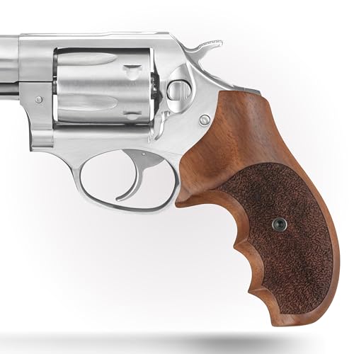 KSD Ruger SP101 Turkish Walnut Stippled Grips (KSD-03567)