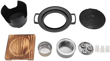 RIN & RUT Holzkohlegrill Faltbar - Mini BBQ Für Camping & Balkon 3.5kg