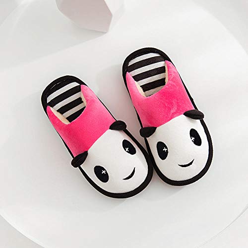 Comparativas de Menorquinas nino los más recomendados. 23 Zapatillas de algodón para padres e hijos, linda pareja, hogar, fondo grueso antideslizante, temporada de invierno interior, cálidos, dibujos animados femeninos, niños de...