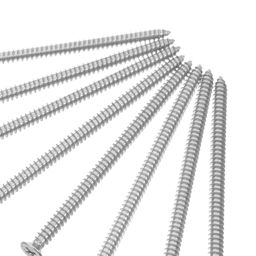 Kisangel Tornillos Autoperforantes M5x90mm Acero Inoxidable 25pcs miniatura 3