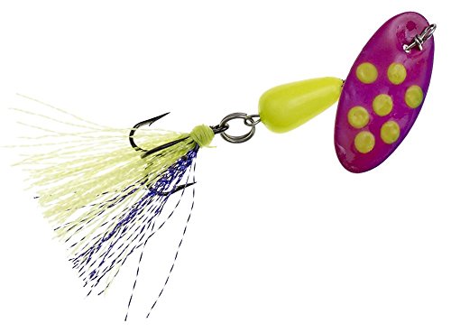 Panther Martin Go-Glo Flash-A-BOU Fishing Lure PMGGF_6_PCH Go-Glo Flash-A-BOU Fishing Lure Purple/Chartreuse, Purple Chartreuse