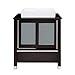DECOLAV 5247-ESP Tyson 30-Inch Vanity with Granite Top and China Lavatory, Espresso