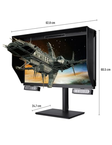 Image of Acer SpatialLabs View Pro ASV27-2P 27 inch Class 4K UHD LCD Monitor - 16:9