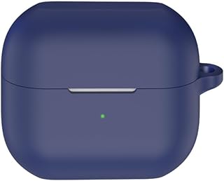 جراب لسماعات سامسونج جالاكسي بادز 3 بودز برو من فرونجرت حماية سيليكون ناعم مضاد للخدش متوافق مع سماعات رأس برو. أزرق كحلي