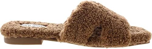 Steve Madden Women's Seek Slipper, Natural, 10 | Image 1