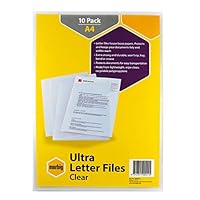 MARBIG(R) 2004212 Letter File A4 Ultra PP Clear Pack 10