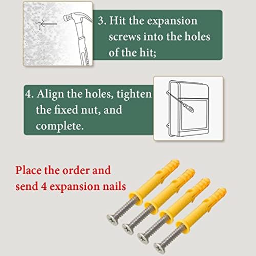 Wall Mount Medium Capacity Post Box - Eco-Friendly Backless Design with Lock - Rectangular White Mailbox for Practical Home Decoration and Security