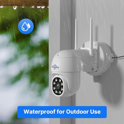 Hiseeu 4DZ1 Universal Bullet Security Camera Junction Box, Waterproof/Metal Base/Hide Cables/Wall Ceiling Mount Bracket thumb #5