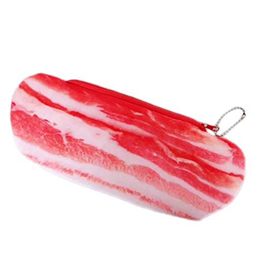 Preisvergleich Produktbild iTemer Bleistiftbeutel Federmäppchen Mäppchen Spaß Bauernhof Schreibwaren Tasche(Schweinefleisch)