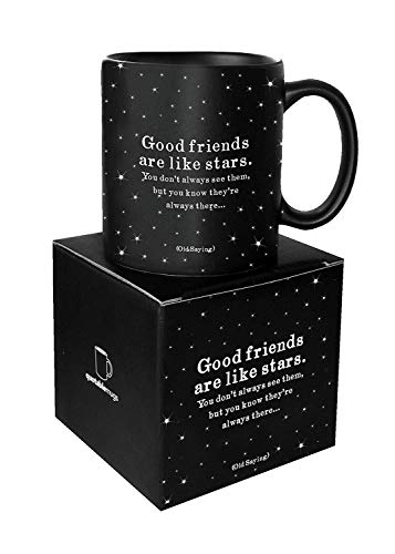 Taza de cerámica negra mate 14 oz microondas y lavavajillas miniatura 1
