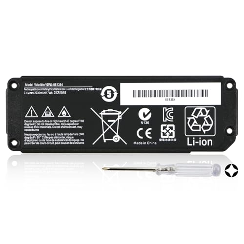 K KYUER 7.4V 2230mAh 17Wh 061384 061385 061386 063287 Speaker Batterie pour Bose Soundlink Speaker Mini One/Speaker Mini I/Mini 1 Bluetooth Wireless Speaker...