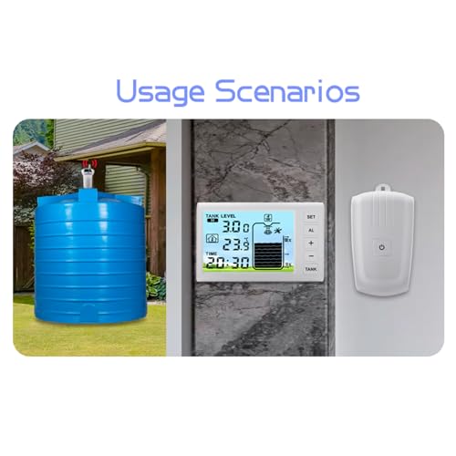 Capteur de profondeur de liquide pour réservoir d'eau et alarme