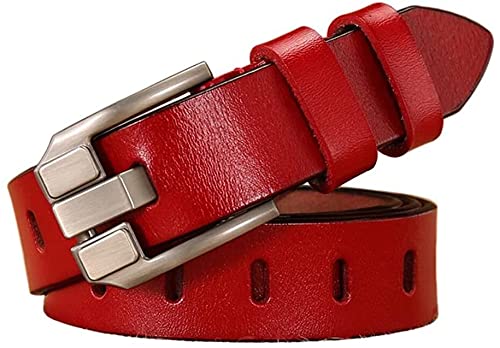 Mujeres suaves PU Cinturón de cuero Hollow Out Metal Pin Hebilla Cinturón Pantalones vaqueros para las mujeres Cinturones de moda Cinturón de moda Mujeres para vestido Jeans Pantalones cortos de