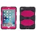 Griffin Rugged Protection Survivor All-Terrain Case for iPad Mini 4 - (Smoke Black/Pink)