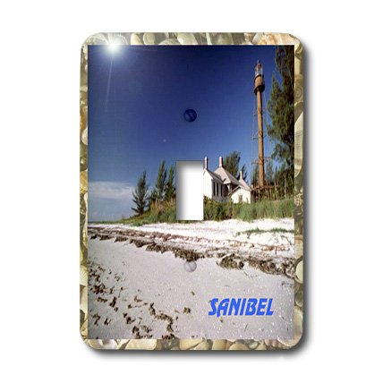 Interrupteur phare Sanibel décoratif 3dRose lsp_43735_2 pour commande éclairage