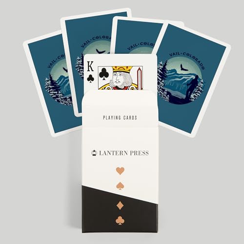 Baraja de Poker Vail Colorado 52 Cartas Adultos miniatura 6