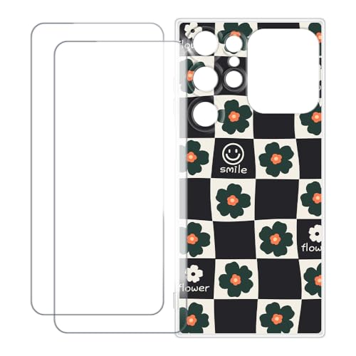 UOGNADGD Oukitel C62 Pro �Ƃ̌݊������� �J�X�^���J���t���P�[�X�{�����K���X�ی�t�B����2���t�� ? �Ռ��z�������h�~ (�Ԃ̊i�q��)